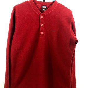 Men’s Patagonia Capilene Red Fleece  Pullover